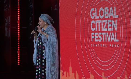 ‘It’s crunch time’ to reach the SDGs, Mohammed tells Global Citizen Festival