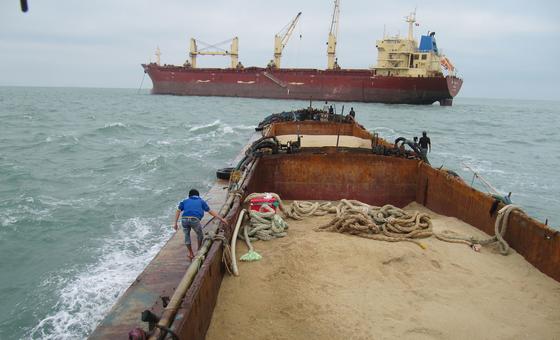 Coasts and sea life facing major threat due to massive sand removal