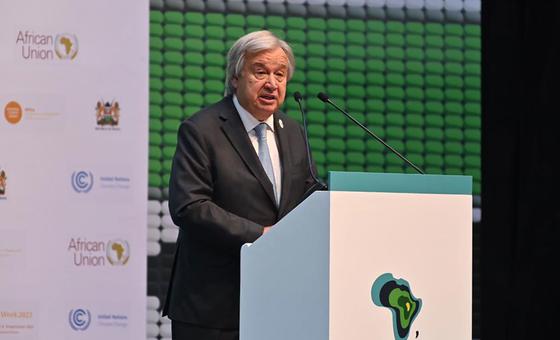 Guterres leads call to make Africa ‘a renewable energy superpower’